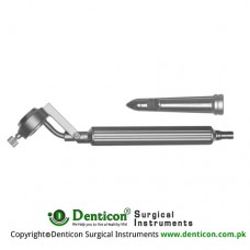 Blond Proctoscope Complete With Fiber Optic Illumination and Tube Ref:- SI-440-01 Stainless Steel,